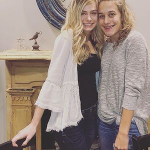 flattering skinny girl cardigan